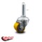 Service Caster Low Profile Polyurethane 35mm Wheel 10mm Threaded Stem Caster SCC-TS04S13810-PUB-M1015 - alternate 3